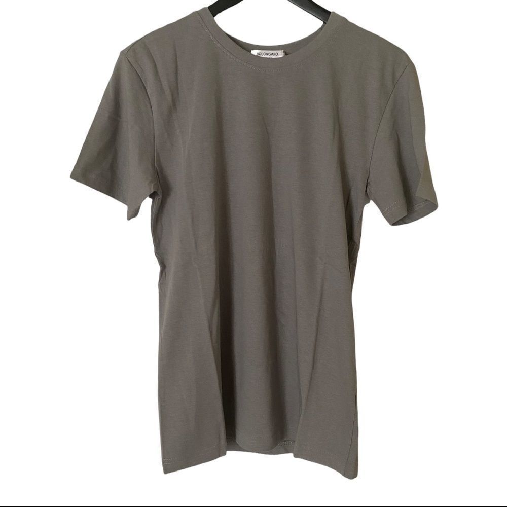 🆕: Bolongaro Trevor: Skull Lines Embroidered Back Short Sleeve Tee